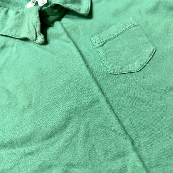 Joah Love Green Short Sleeve Collared Tee - Picture 4 of 4